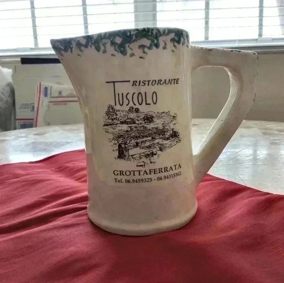 𝅺PITCHER ITALIAN  ART COLLECTIBLE  VINTAGE - Picture 5 of 5